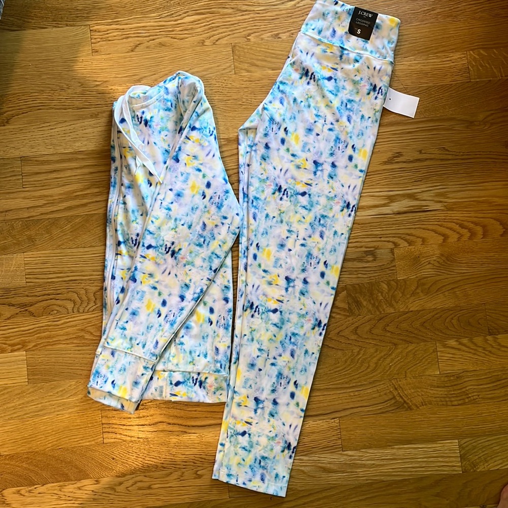 J. Crew Multicolor Jacket and Pants Set